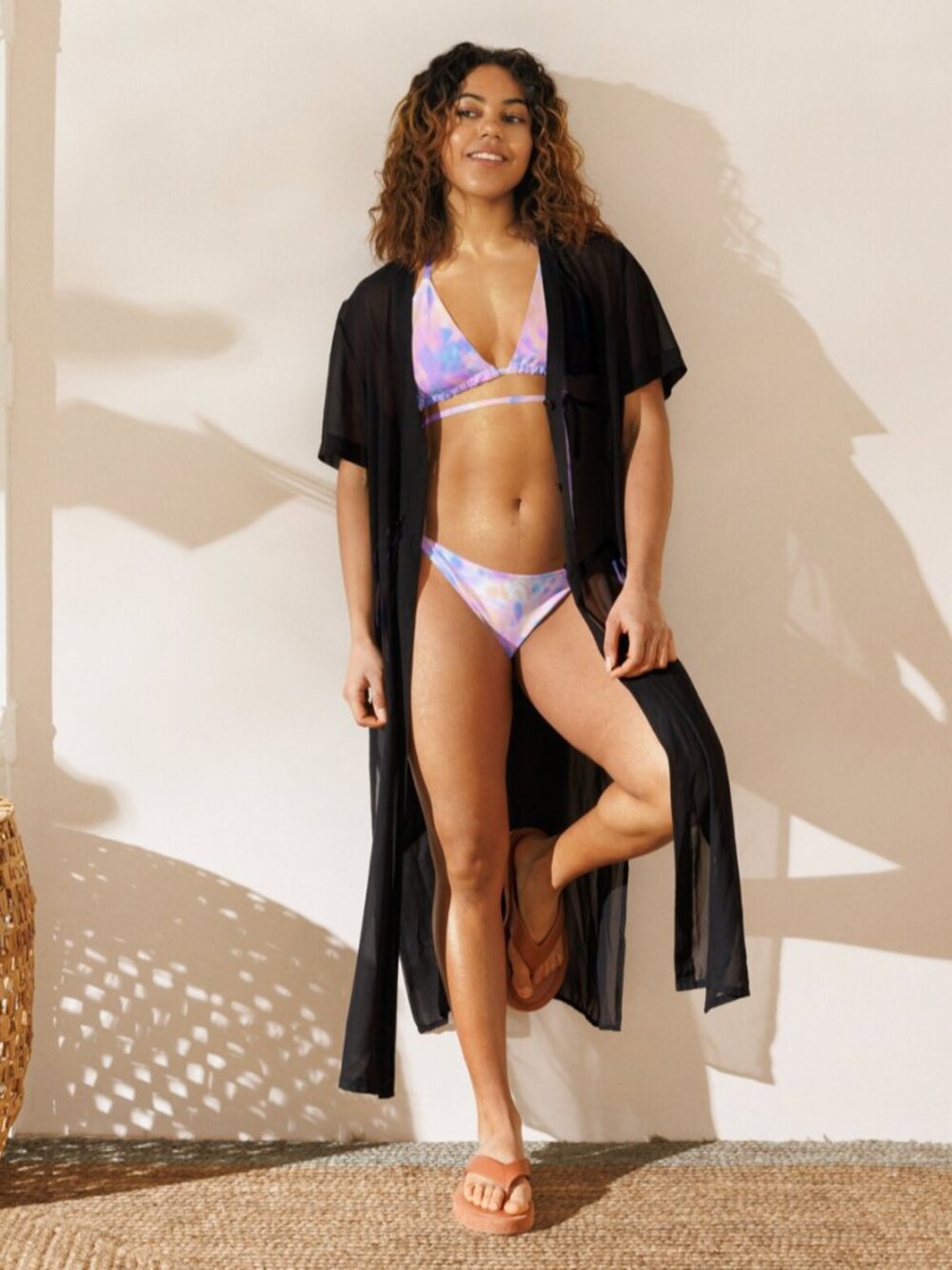 Victoria’s Secret PINK Pastel Marble Bikini Set Size S (Top & Bottom) NWOT - Picture 2 of 13